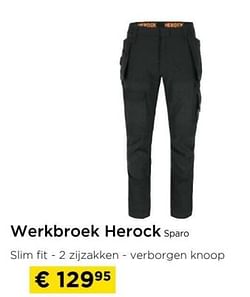 Werkbroek herock sparo