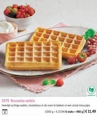 Brusselse wafels-Huismerk - Bofrost