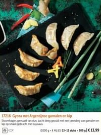 Gyoza met argentijnse garnalen en kip-Huismerk - Bofrost