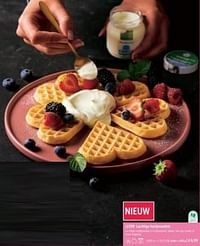 Luchtige hartjeswafels-Huismerk - Bofrost