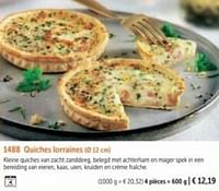 Quiches lorraines-Huismerk - Bofrost