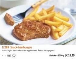 Snack-hamburgers