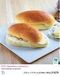 Afgebakken sandwiches-Huismerk - Bofrost