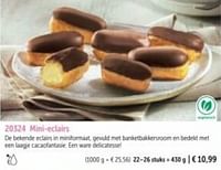 Mini-eclairs-Huismerk - Bofrost