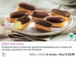 Mini-eclairs