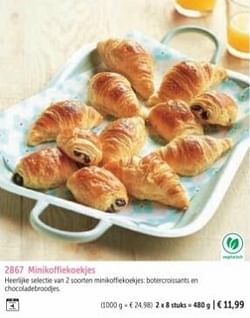 Minikoffiekoekjes