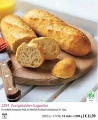 Voorgebakken baguettes-Huismerk - Bofrost