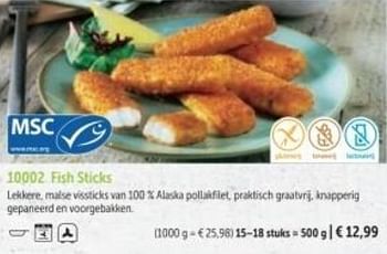 Promoties Fish sticks - Huismerk - Bofrost - Geldig van 02/09/2024 tot 02/03/2025 bij Bofrost