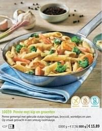 Penne met kip en groenten-Huismerk - Bofrost