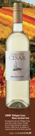 Philippe cesar blanc alcohol-free-Witte wijnen