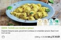 Tortelli con ricotta e spinaci-Huismerk - Bofrost