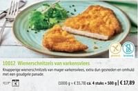 Wienerschnitzels van varkensvlees-Huismerk - Bofrost