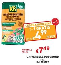 Universele potgrond-KB