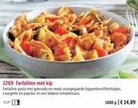 Farfalline met kip-Huismerk - Bofrost