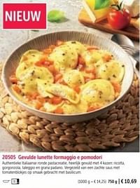 Gevulde lunette formaggio e pomodori-Huismerk - Bofrost