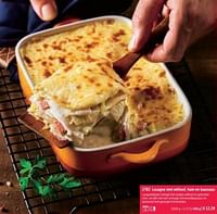 Lasagne met witloof, ham en kaassaus-Huismerk - Bofrost