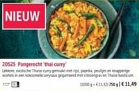 Pangerecht thai curry-Huismerk - Bofrost