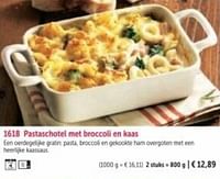 Promoties Pastaschotel met broccoli en kaas - Huismerk - Bofrost - Geldig van 02/09/2024 tot 02/03/2025 bij Bofrost