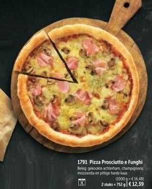 Promoties Pizza prosciutto e funghi - Huismerk - Bofrost - Geldig van 02/09/2024 tot 02/03/2025 bij Bofrost