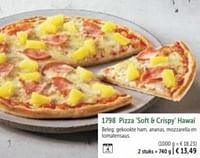 Pizza soft + crispy hawai-Huismerk - Bofrost