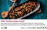 Rundvleesreepjes teriyaki-Huismerk - Bofrost