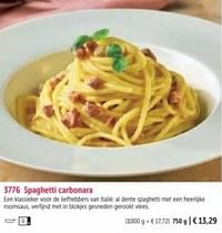 Spaghetti carbonara-Huismerk - Bofrost