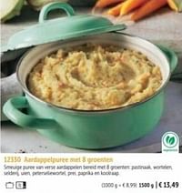 Aardappelpuree met 8 groenten-Huismerk - Bofrost