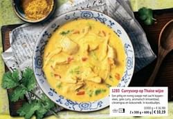 Currysoep op thaise wijze