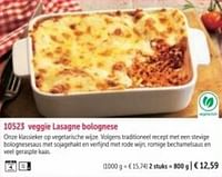 Veggie lasagne bolognese-Huismerk - Bofrost