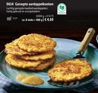 Geraspte aardappelkoeken-Huismerk - Bofrost