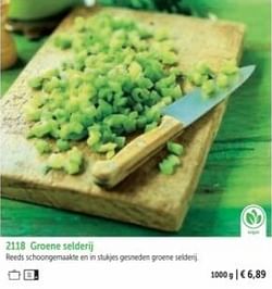 Groene selderij