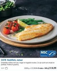 Heekfilets, natuur-Huismerk - Bofrost