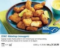 Kibbelings visnuggets-Huismerk - Bofrost