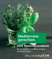 Mediterrane kruidenmix-Huismerk - Bofrost