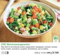 Minestronesoepgroenten-Huismerk - Bofrost