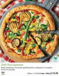 Pizza vegetariana-Huismerk - Bofrost