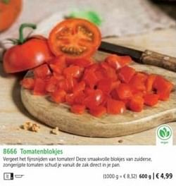 Tomatenblokjes