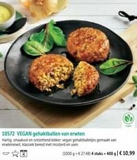 Vegan gehaktballen van erwten-Huismerk - Bofrost