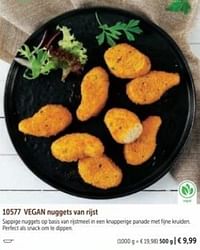 Vegan nuggets van rijst-Huismerk - Bofrost