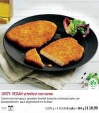 Vegan schnitzel van tarwe-Huismerk - Bofrost