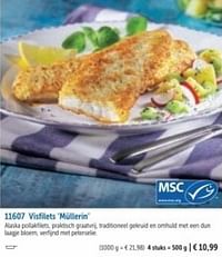 Visfilets müllerin-Huismerk - Bofrost