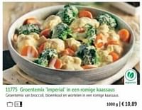 Groentemix imperial in een romige kaassaus-Huismerk - Bofrost