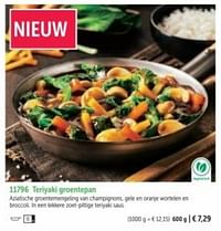 Teriyaki groentepan-Huismerk - Bofrost