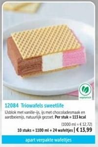 Triowafels sweetlife-Huismerk - Bofrost