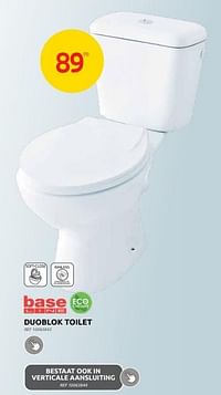 Duoblok toilet-Base Line