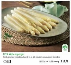 Witte asperges