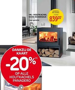 Houtkachel dana ecodesign