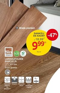 Laminaatvloer marche xl-Group Thys