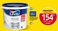 Primer muur en plafond-Levis