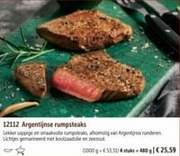 Argentijnse rumpsteaks-Huismerk - Bofrost